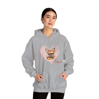 Bulldog Hoodie S - 5XL Mother's Day Present, Frenchie Dad Clothing Gift, French Bull Dog Mom Gift,  Hooded Sweatshirt in White, Black, Green, Grey, Blue Red
