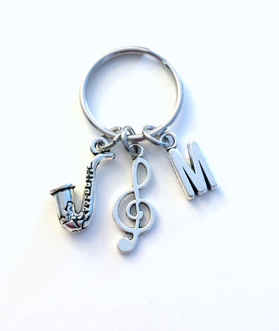 Music Charm, Your choice of Music Instrument Charm, Saxophone, Violin, Music Note, Keyboard, Headphone, Piano, Guitar - 1 Silver Pendant