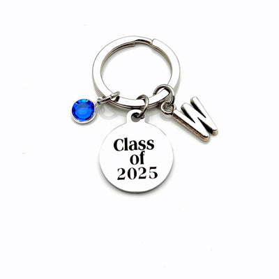 Class of 2025 Key Chain, or 2022 2023 2024, Grad KeyChain, Gift for Graduate Present, Graduation Keyring, High School College University