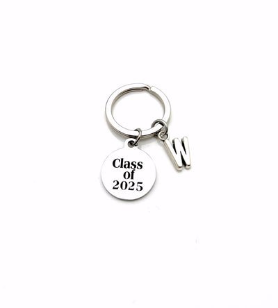 Class of 2024 Key Chain, or 2022 2023 2025, Grad KeyChain, Gift for Graduate Present, Graduation Keyring, High School College University