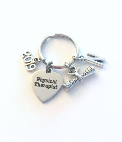 2023 Physical Therapist Graduation Gift / PT Keychain for Grad Student / PT Key Chain Keyring / Physical Therapy Graduate Present / her him