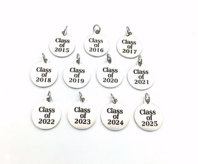 Class of 2023 Keychain / Graduation Gift for High School Graduate Keyring / Initial letter / Grad Key Chain Present / College University