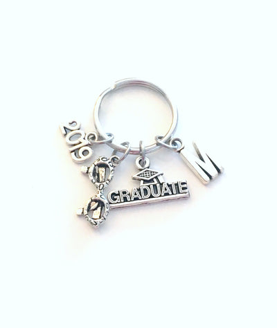 Ophthalmologist Graduation Keychain, 2023 Optometrist Key Chain Gift for Optometry Student Graduate Grad Keyring Initial letter men man 2024