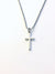 Man Cross Necklace for Men / Crucifix Jewelry / Religious Gift for Teen Boy / First Communion Present / bead ball chain confirmation Teenage