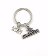 2024 Graduation Key Chain / Gift for Grad Keyring / Graduate Keychain / Grad Present for Student / with letter initial / Class of 2023