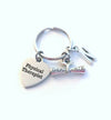 2024 Physical Therapist Graduation Gift / PT Keychain for Grad Student / PT Key Chain Keyring / Physical Therapy Graduate Present / her him
