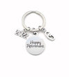 2023 Retirement Keychain for Men / Him or Her Happy Retiring Present / Coworker Key chain / Gift for Boss Keyring / Mom Dad Women