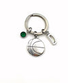 Basketball Keychain / Basket Ball Key Chain / Gifts for Daughter Present / Sports Coach Teacher Keyring / Her Girls Teammate