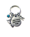 Because I knew you, I have been Changed for good Keychain, Witch Key Chain, Wicked Keyring, Wizard of Oz Present, Gift for BFF Musical lover