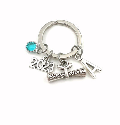 2024 Graduate Key Chain / Gift for New Grad Keychain / Graduation Present / Certificate Scroll Keychain / Graduation Keyring for her or him