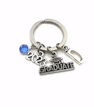 2024 Graduation Gift for Her Keychain / Graduate Key Chain / Grad Keyring / High School or College Graduation Present for Girl Her Teen
