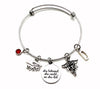 Gift for PTA Graduation Present / 2023 Physical Therapist Assistant Bracelet / PT Charm Bangle / She Believed she could so she did Jewelry