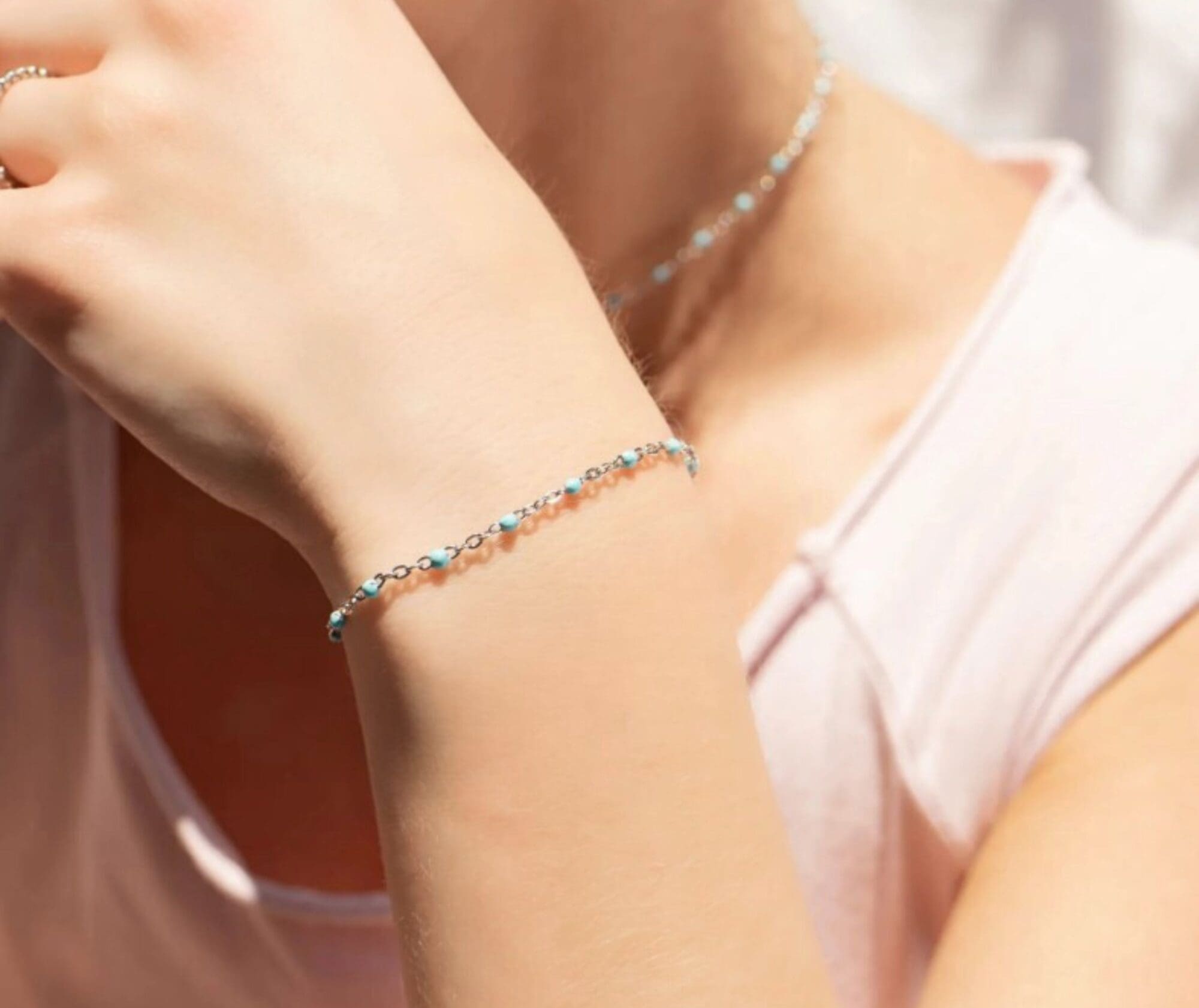 Turquoise Celebration Bracelet - Waterproof Jewelry