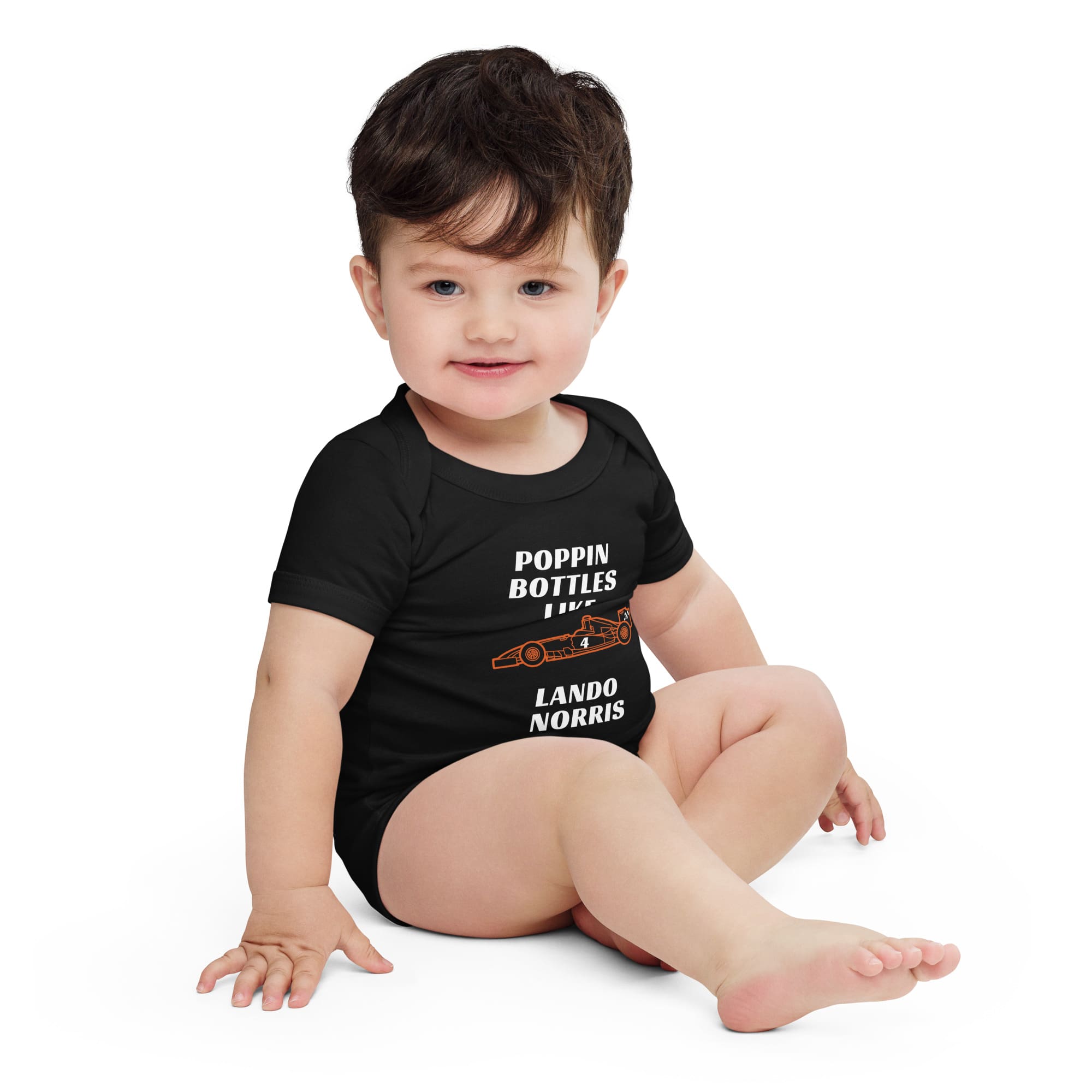 F1 Baby Onesie, Poppin Bottles like Lando Norris, Formula One - Image 10